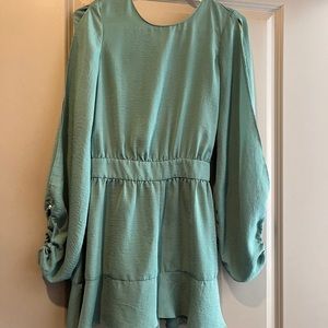 Boutique ROMPER. Seafoam color.